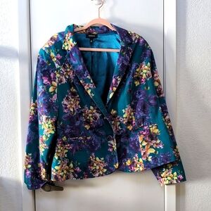 Floral Blazer Torrid 3